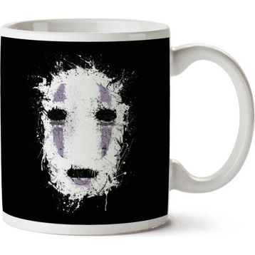Spirited Away Ink No Face Baskılı Kupa