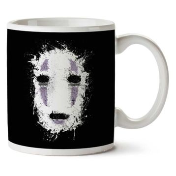 Spirited Away Ink No Face Baskılı Kupa