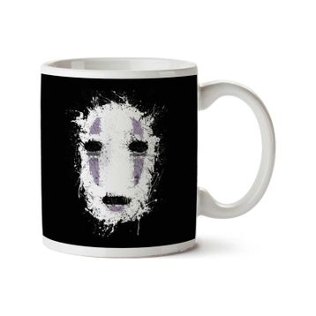 Spirited Away Ink No Face Baskılı Kupa