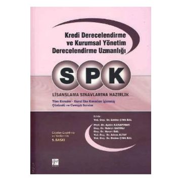SPK LISANSLAMA SINAVLARINA HAZIRLIK KREDI DERECELENDIRME VE KURUMSAL YÖNETİM DERECELENDIRME UZMANLI - KOLEKTIF