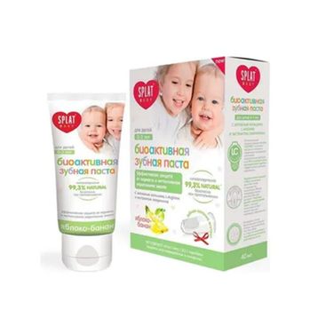 Splat Baby Apple Banana 40 ml 0-3 Yaş Diş Macunu