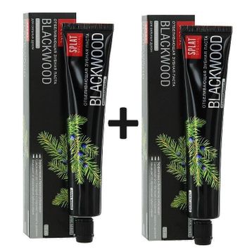 Splat Blackwood 2x75 ml Siyah Diş Macunu