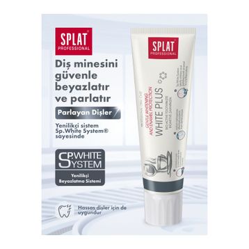 Splat Professional White Plus 100 ml Beyaz Diş Macunu