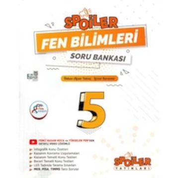Spoiler Yayınları 5. Sınıf Fen Bilimleri Soru Bankası