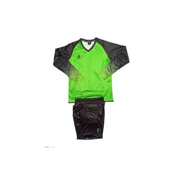Sportech R0124 Yeşil Şortu Sünger Destekli Kaleci Forma Takımı