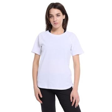 Sportive 25YK018 Mine Beyaz Günlük Stil Kadın T-shirt
