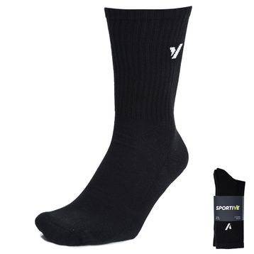 Sportive 25YUC003-SYH SPT Siyah 6'lı Havlu Unisex Çorap