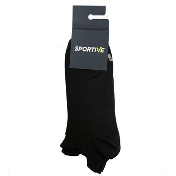 Sportive 25YUC004-SYH SPT Siyah 2'li Günlük Stil Unisex Çorap