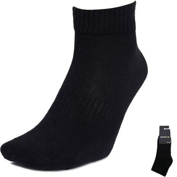 Sportive 25YUC008-SYH Siyah 2'li Unisex Soket Çorap