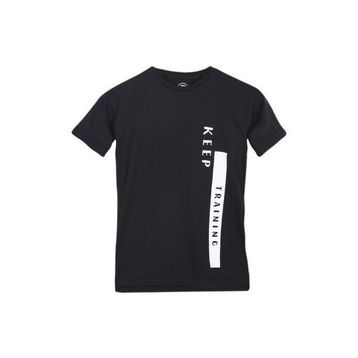 Sportive B10005-SYH Boypenone Siyah Çocuk Koşu T-Shirt
