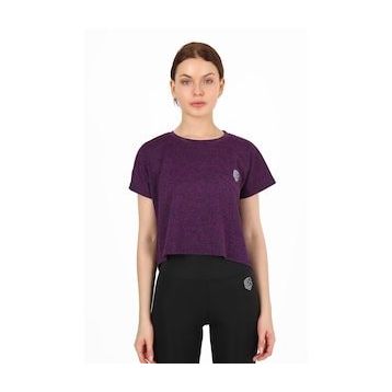 Sportonex SO21S017 Run Poly Lila Kadın T-shirt