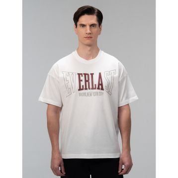 Sportoonline Everlast Iconic Rest Oversize Beyaz Erkek Tişört