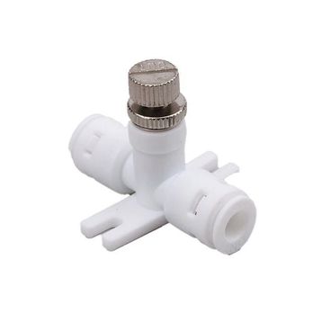 Spring Water 1/4 inç Check Valf Su Akış Ayarlanabilir Vana Regülatörü