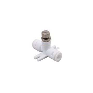 Spring Water 1/4 inç Check Valf Su Akış Ayarlanabilir Vana Regülatörü