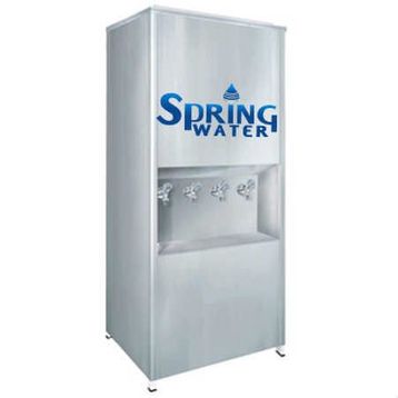 Spring Water Paslanmaz Çelik 80'lik Arıtmalı Su Sebili
