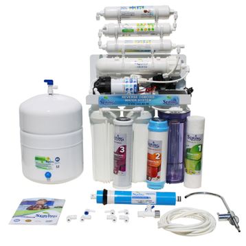 Spring Water Ters Ozmoz 11 Aşamalı 8 lt Pompalı Açık Kasa Su Arıtma Cihazı