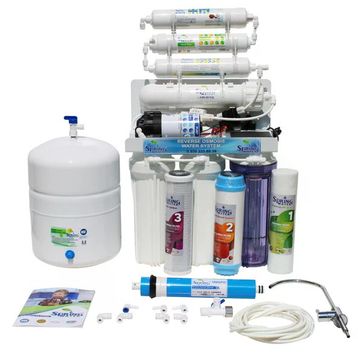 Spring Water Ters Ozmoz 11 Aşamalı 8 lt Pompalı Açık Kasa Su Arıtma Cihazı