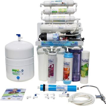 Spring Water Ters Ozmoz 11 Aşamalı 8 lt Pompalı Açık Kasa Su Arıtma Cihazı