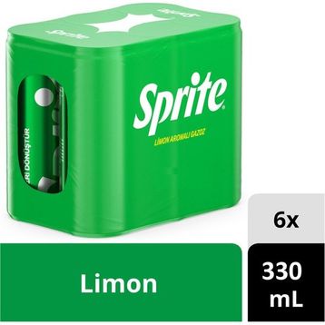 Sprite 330 ml Limon Aromalı Gazoz