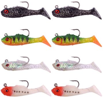 Spro Troutmaster Shad 4 cm 2 gr 8'li LRF Yem Seti