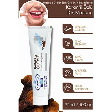Spumy Karanfilli 100 gr Diş Macunu