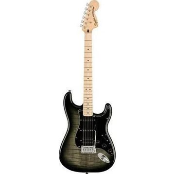 Squier Affinity FMT HSS Akçaağaç Klavye Black Burst Elektro Gitar