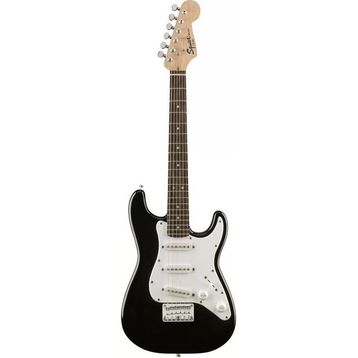 Squier Mini Strat V2 Laurel Klavye Black Elektro Gitar