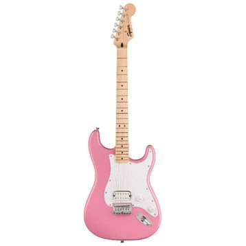 Squier Sonic Stratocaster Hard Tail H Akçaağaç Klavye Flash Pink Elektro Gitar