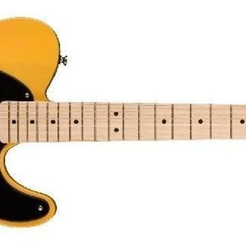 Squier Sonic Telecaster Akçaağaç Klavye Butterscotch Blonde Elektro Gitar