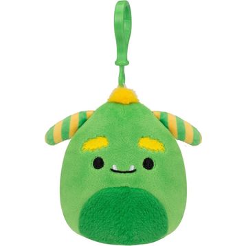 Squishmallows Callum Halloween Yeşil Canavar Anahtarlık