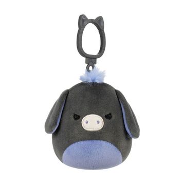 Squishmallows CP00490 9 cm Klipsli Eşek Don