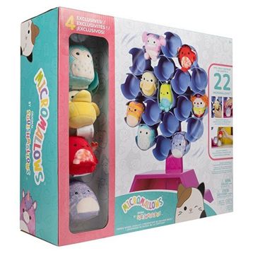 Squishmallows MM0043 Micromallows 4 Özel Figür ve Mega Sergi Seti