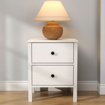 SSB Furniture Helen Beyaz 50x62x38 cm Komodin
