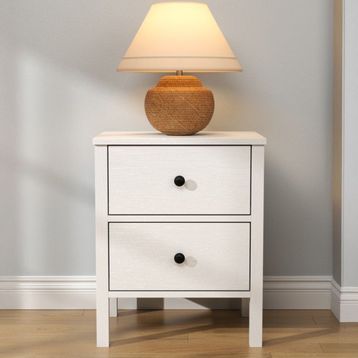 SSB Furniture Helen Beyaz 50x62x38 cm Komodin