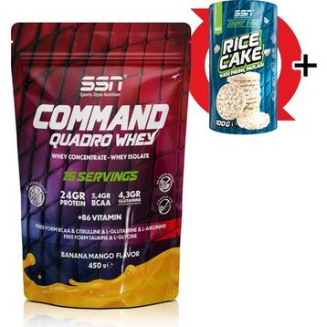 SSN 450 gr Muz Mango Command Quadro Whey Protein