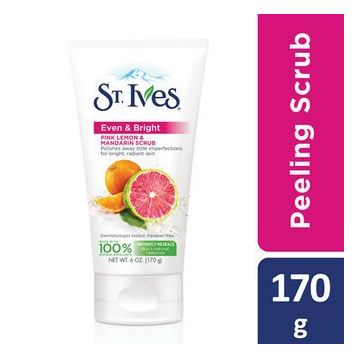 St. Ives Pembe Limon ve Mandalina 170 gr Peeling