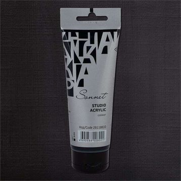 St.Petersburg 120 ml Black 810 Sonnet Akrilik Boya