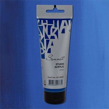St.Petersburg 120 ml Phtalocyanine Blue 500 Sonnet Akrilik Boya