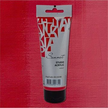 St.Petersburg 120 ml Red Deep 348 Sonnet Akrilik Boya