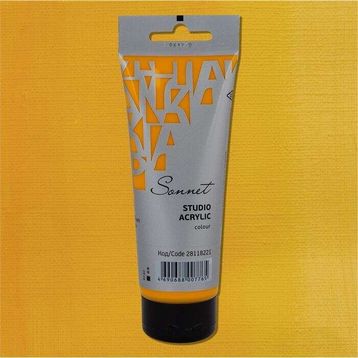 St.Petersburg 120 ml Yellow Deep 221 Sonnet Akrilik Boya