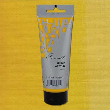 St.Petersburg 120 ml Yellow Medium 220 Sonnet Akrilik Boya