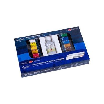 St.Petersburg 12x18 ml Ladoga Akrilik Boya Seti