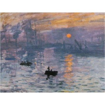 St.Petersburg 142773 30x40 cm Impression Sunrise Desenli Tuval