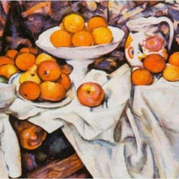 St.Petersburg 30x40 cm Apples and oranges 142771 Desenli Tuval