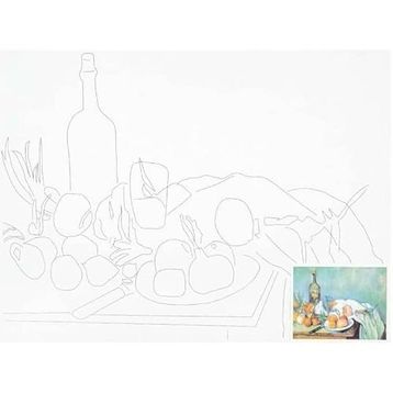 St.Petersburg 30x40 cm Still Life 2 DK13701-C Desenli Tuval