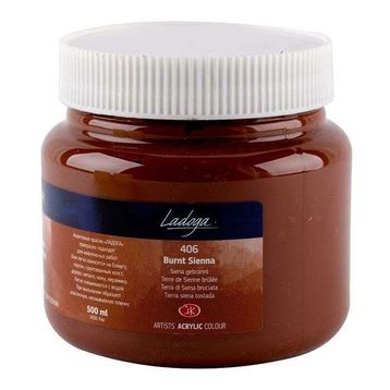 St.Petersburg 500 ml Burnt Sienna 406 Ladoga Akrilik Boya