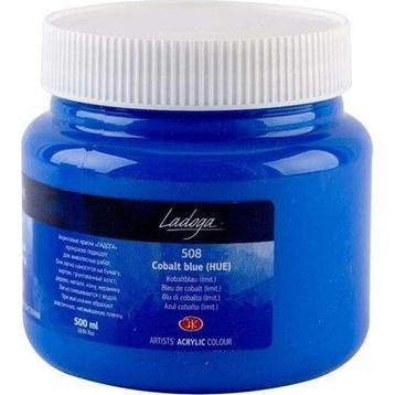 St.Petersburg 500 ml Cobalt Blue Hue 508 Ladoga Akrilik Boya