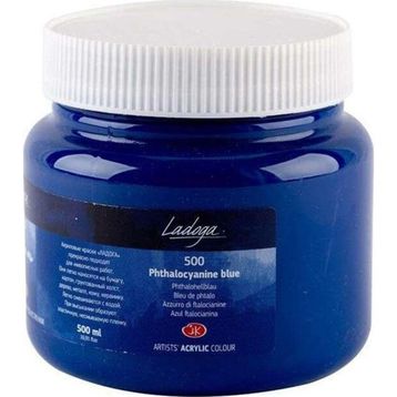St.Petersburg 500 ml Phthalocyanine Blue 500 Ladoga Akrilik Boya