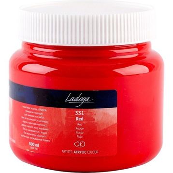 St.Petersburg 500 ml Red 331 Ladoga Akrilik Boya