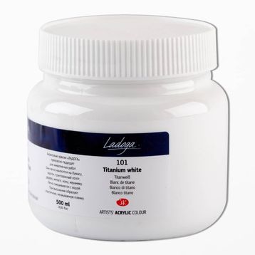 St.Petersburg 500 ml Titanium White 101 Ladoga Akrilik Boya